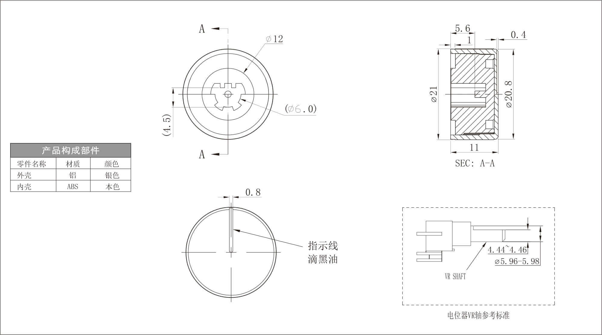 Hardware Knob X84